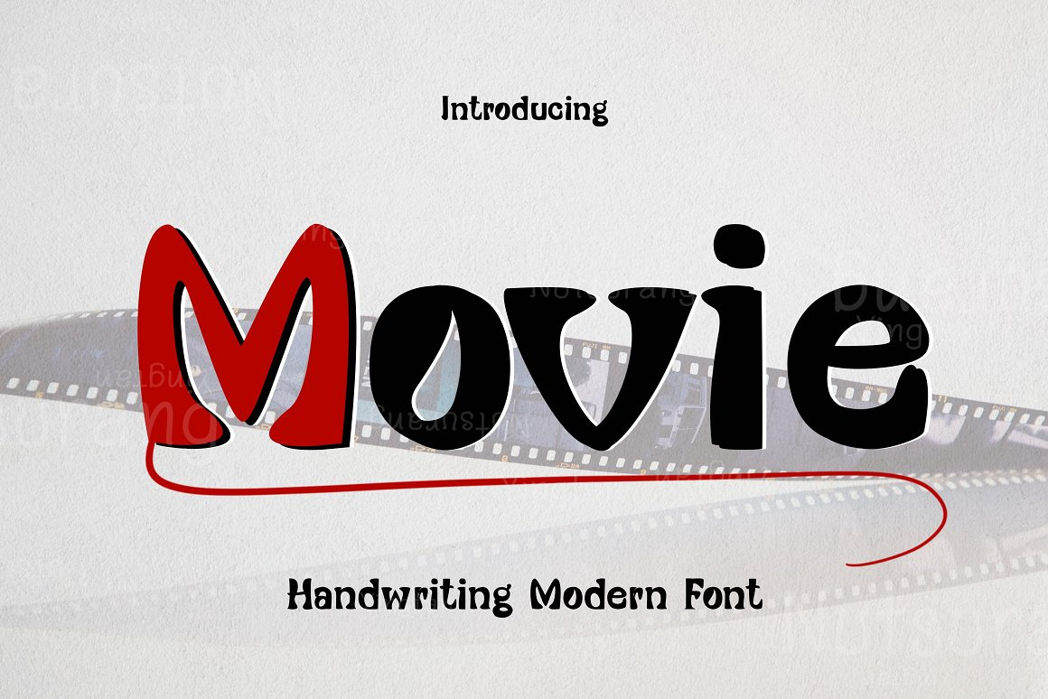 Movie Fonts by Mock-upCreator006 on Dribbble