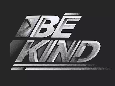 Be kind animated type animation artwork be kind branding design graphic design illustration kind kindness lettering motion motion design motion graphics positivity stay positive type typography ui vector
