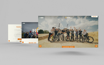 Phoenix Cycleworks - Web Design design ui ux web design website
