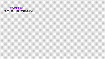 3D SUB TRAIN ANIMATION 3d 3dtrain animation branding logo motion graphics purple train