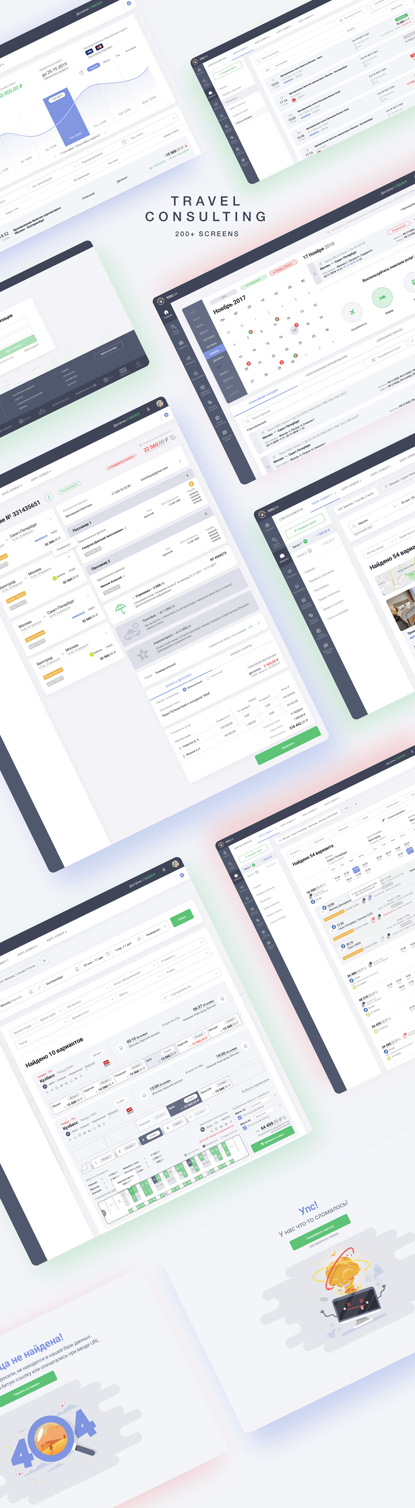 Travel Management Consulting B2B SaaS b2b consultig dashboard design system saas travel