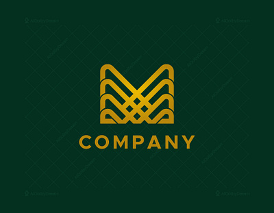 M Luxury Logo brand branding elegant fashion identity initialm logo logobrand logodesign logodesigner luxury mmm