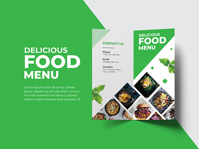 food brochure design inspiration
