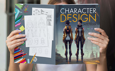 CHARACTER DESIGN Sketchbook Templates for Drawing character design graphic design illustration