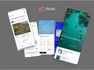 MAIA AI Digital Products Builder app design digital interaction mobile ui ux