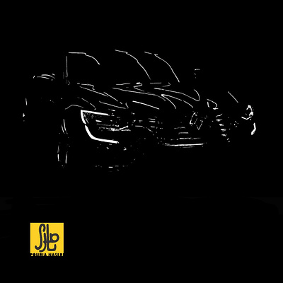 Slammed Renault Talisman aestheticsonpoint artistic process cardesign design digitalart graphic design hand drawn illustration pourianaseri renault talisman