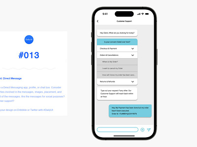 Chat Page of an Application #DailyUI13 app ui application chat page dailyui dailyui13 design illustration logo mobile application ui mobile ui ui uiux user interface