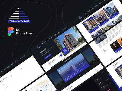 TBILISI CITY რედიზაინი construction company design graphic design illustration mylogo tbilisi city ui ux web design რედიზაინი სამშენებლო კომპანია