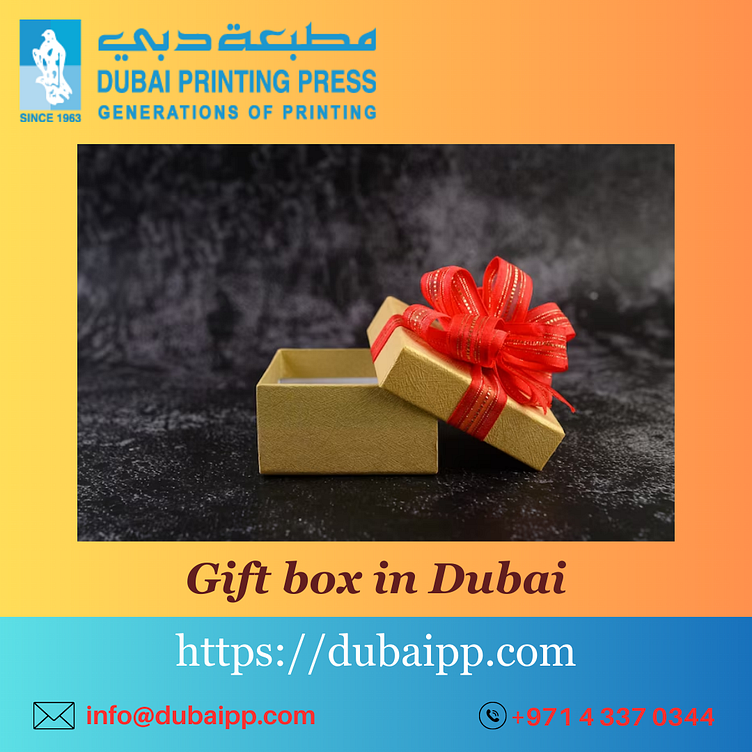 Elegant Gift Boxes in Dubai to Make Every Occasion Special by Dubai on