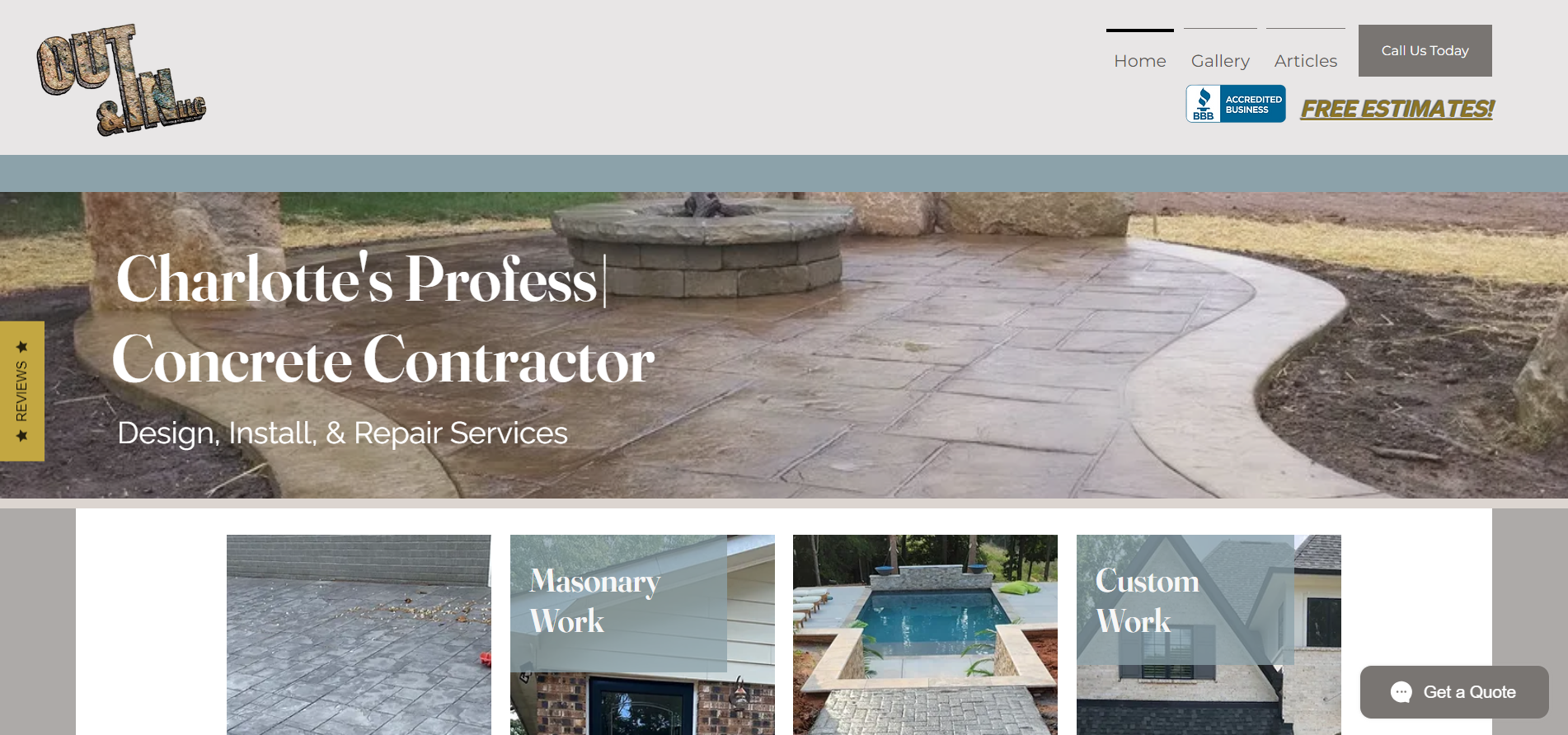 Example of 5 Page Website Design