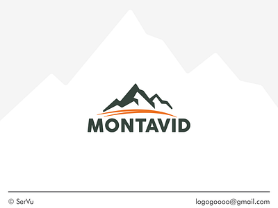 The Mountain Logo app branding creative design design graphic design illustration logo typography ui ux vector