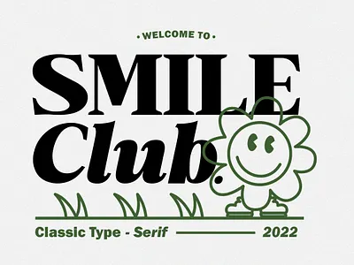 Smile Club - Classic Serif bold font canva font classic font cricut font display font display typeface display typography elegant fonts logo font modern display procreate font retro font serif font vintage font