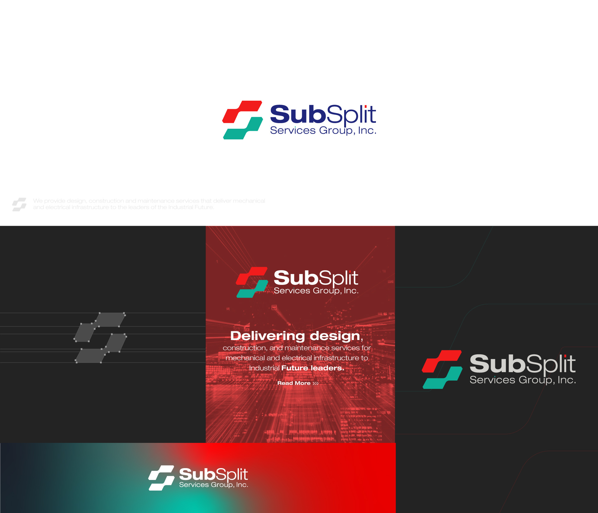 SubSplit_Logo design blue branding clean creative logo design graphic design heart logo minimal minimalist modern simple simple clean interface typography