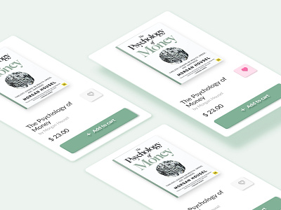Daily UI #1 - Product card 3d book book card book shop books button buy card color cta design green interface isometric product product card shop ui user interface ux