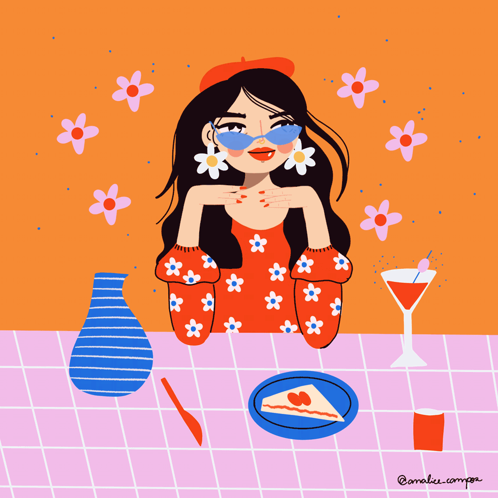 Drink {gif} 2danimation aftereffects animation design gif illustration motion graphics