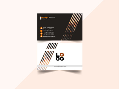 Free Vector modern and clean professional business card template app branding business card design graphic design illustration logo typography unique v vector visiting card