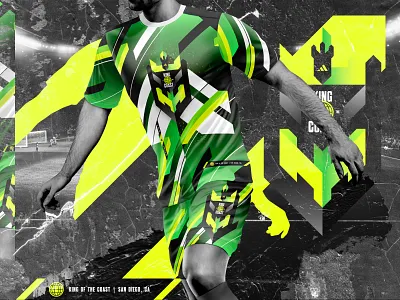 King Of The Coast apparel event jersey mls soccer sports tournament uniform