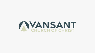 Vansant Church of Christ Rebrand branding church graphics design graphic design illustration logo signage