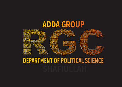 RGC Messenger group Logo branding college logo design graphic design illustration logo messenger group logo rangpur govt college