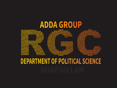 RGC Messenger group Logo branding college logo design graphic design illustration logo messenger group logo rangpur govt college