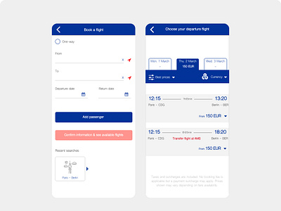 UX - Flying booking app with Axure prototype airline app app axure high fidelity prototype low fidelity prototype travel app ui user flow user interview user research user test ux