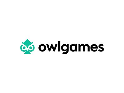 owl games gamabling spades logo bird branding cards casino clubhouse crypto crypto casino crypto currency gamblling gaming gaming club intelligent logo logo designer mascot negative space owl smart logo spades wise