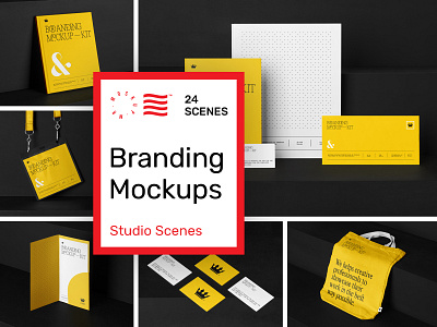 Branding Mockups Kit branding branding kit business card canvas bag corporate design download folder identity logo mockup mockups packaging psd stationery template typography