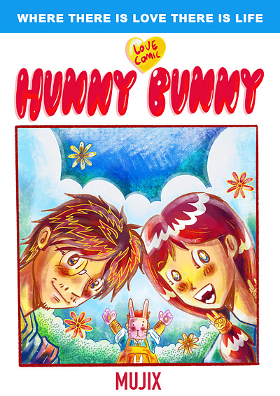 Mujix Comic Portfolio: Hunny Bunny anime artwork books cartoon comic hunnybunny illustration manga mujix storyboard storyboards