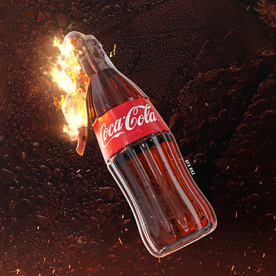 Coca Cola Molotov 3d 3d advertisment 3d desing 3d product branding coca cola design graphic design molotov product soda