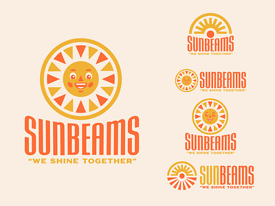 SUNBEAMS branding design district north design new hampshire nick beaulieu vector