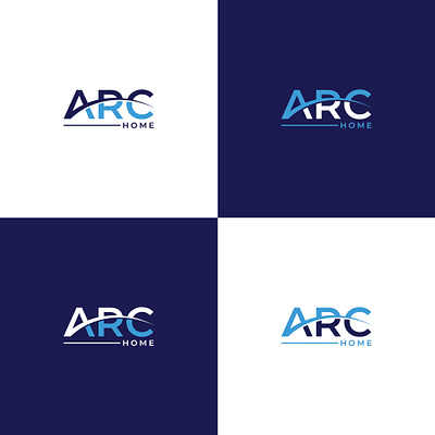 ARC HOME branding design graphic design lgo logo typography