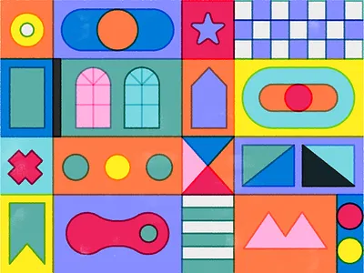 Shapes abstract bold geometric shapes pattern design shapes stroke surface design