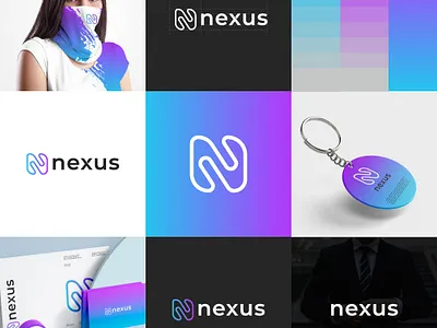 N letter logo animation branding design graphic design illustration logo logo design motion graphics typography ui ux vector