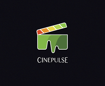 Cinipulse Logo branding illustration logo ui design
