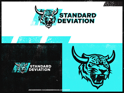 Standard Deviation Brand Identity branding graphic design identity logo tiger