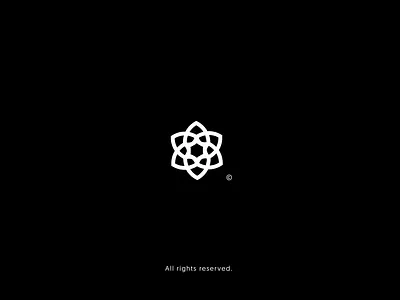 Symbol mandala flower modern and minimalist mandala modern symbol