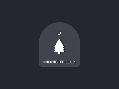 Midnight club logo branding graphic design illustration logo logotype typography