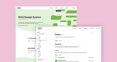 SDS - Design System Color Tokens components design system design tokens library ui zeroheight