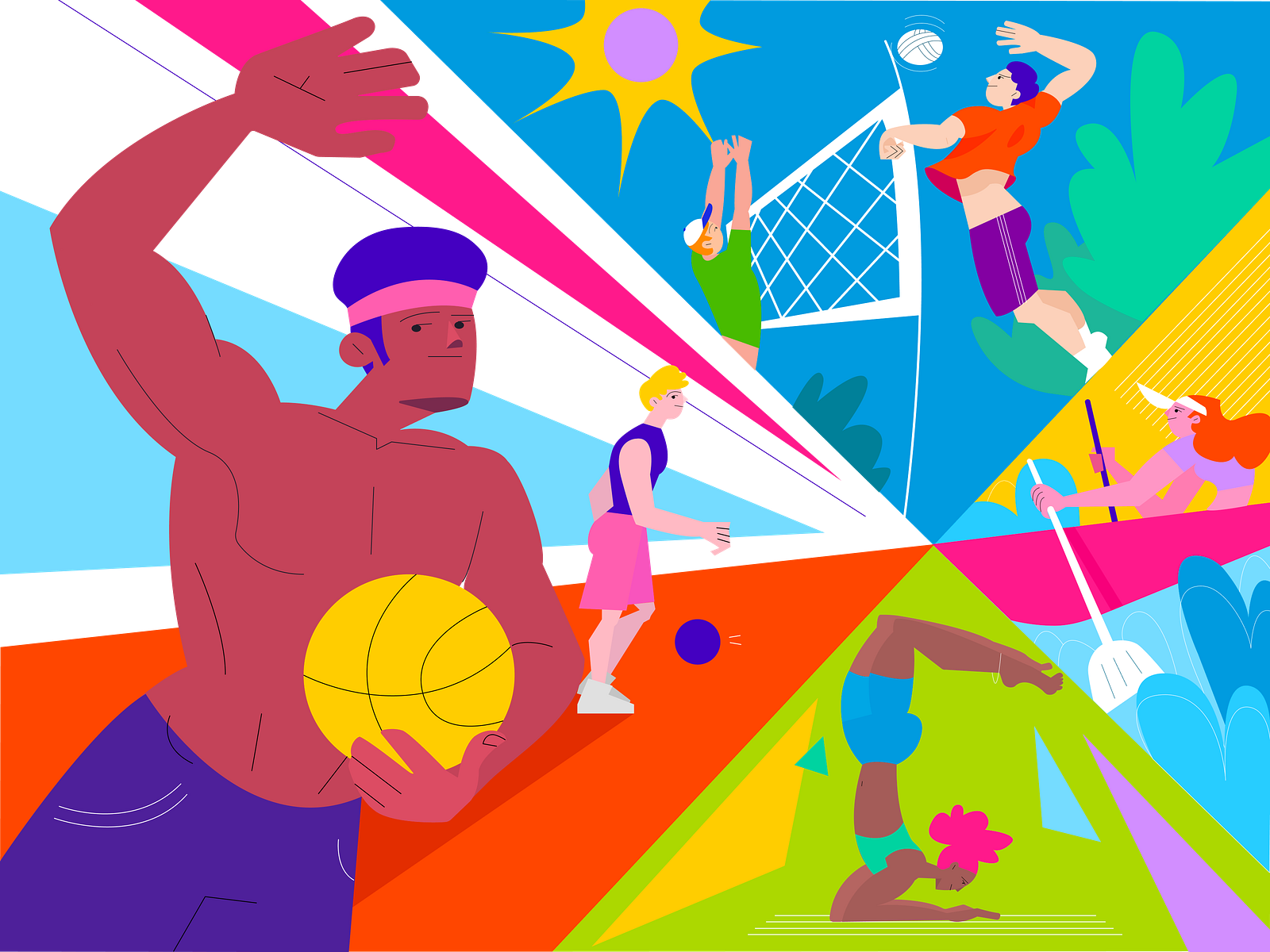 🏀 Sports Spectrum by Brightlab on Dribbble