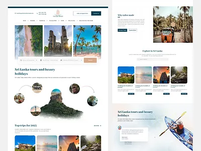 Travel Agency Website Design 2023 agency app design clean design concept design figma hero banner interface design landing landing page minimal tour website travel travel website trending ui ui design web webdesign