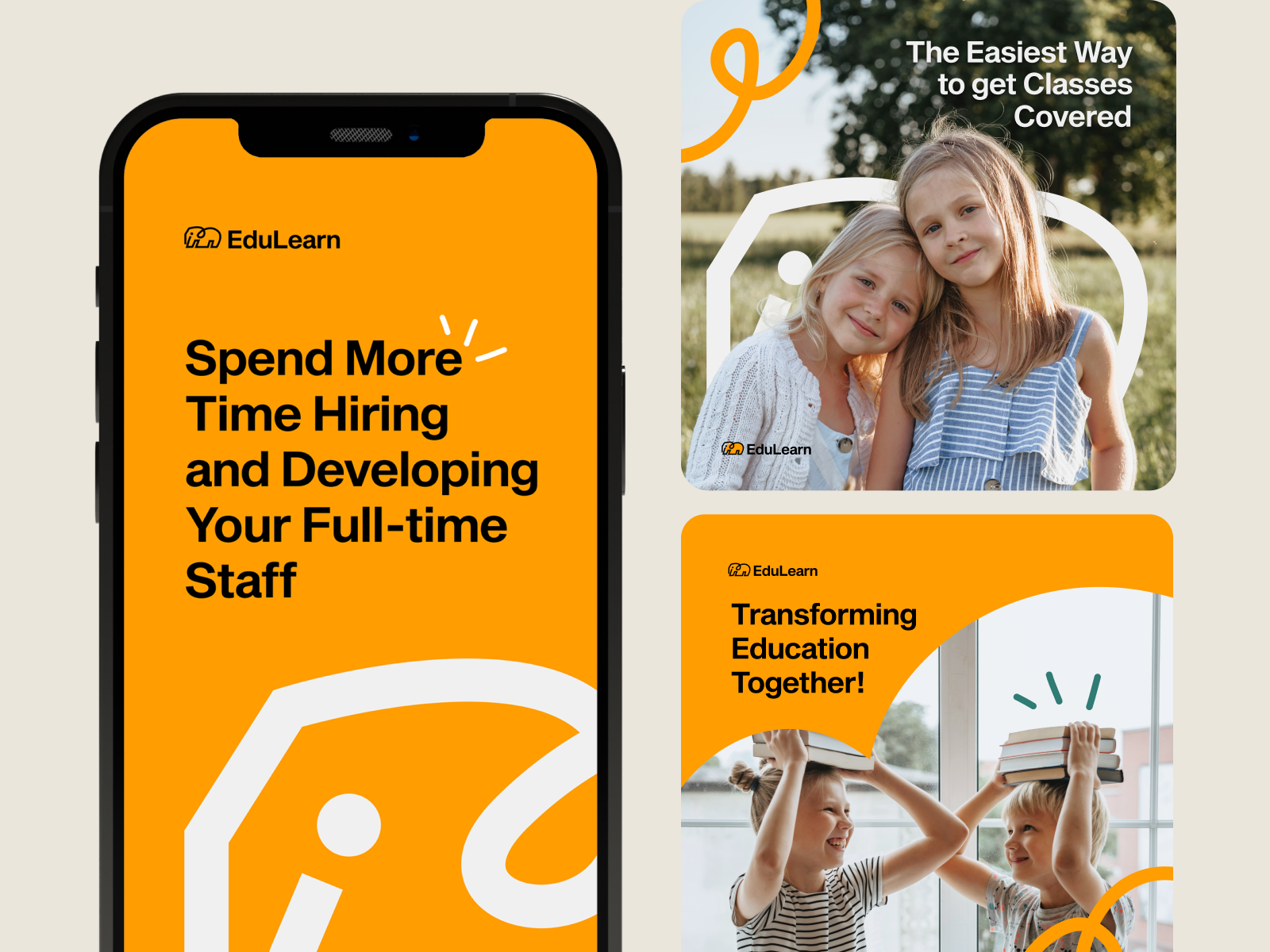 EduLearn Branding - Social Media brandidentity branding brandtemplates contentcreation creativedesign design graphic design instagrampost logo socialmediadesign socilamedia ui visualidentity