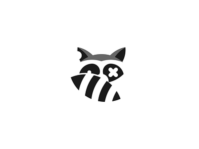 Trash Panda animal branding design grunge identity logotype mark punk raccoon symbol trash panda