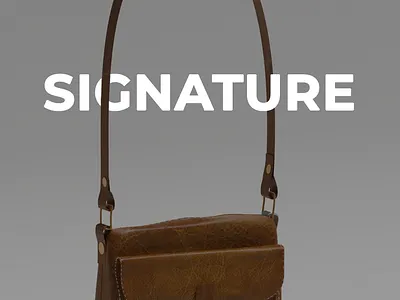 Leather bag 3d blender blender3d design geometric graphic design