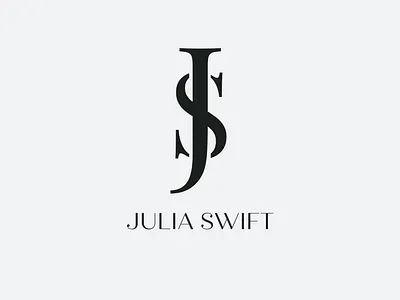 Logo for Julia Swift branding design graphic design illustration logo minimal typography vector