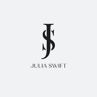 Logo for Julia Swift branding design graphic design illustration logo minimal typography vector