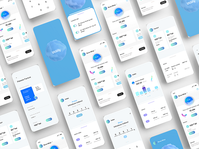 Mobile App UI/UX Design app app design design mobile design ui uiux web design