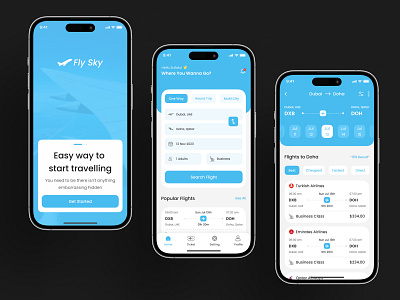 Flight Booking Mobile App Design 3d androdi animation app appdesign branding design graphic design illustration ios landingpage logo mobileapp motion graphics template ui uiux website wix