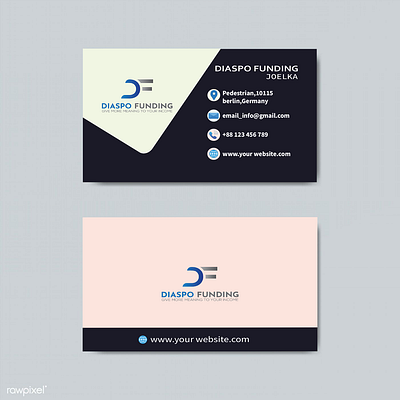 Business Card 3d banner branding design graphic design illustration logo
