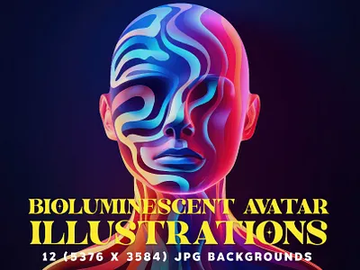 12 Bioluminescent Avatars that Redefine Online Identity artistic avatar background bioluminescencent character deep enchanted ethereal glowing imagination life magic nature pride radience user vibrant wonder
