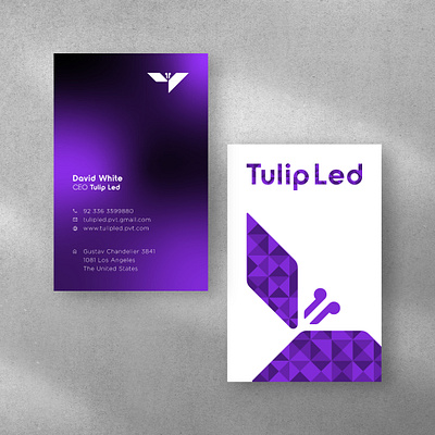 TulipLed | Brand Identity Design brand guidelines brand identity brand identity design branding business card design design graphic design logo logo design poster design visual design visual identity